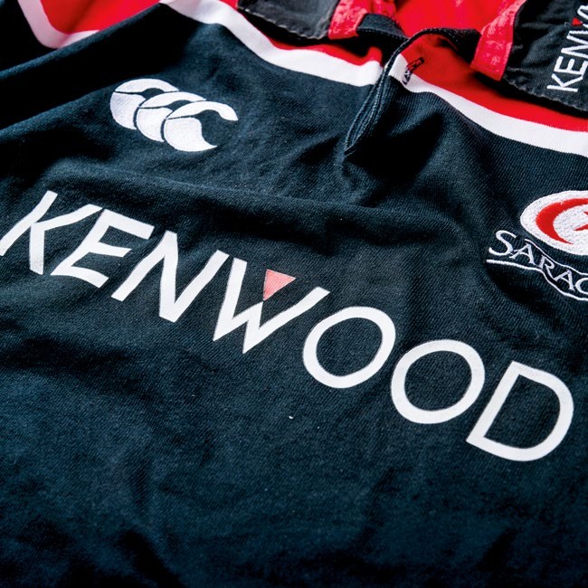 Maillot Rugby Vintage Saracens 1999 Kenwood By Cotton Oxford - Taille XL