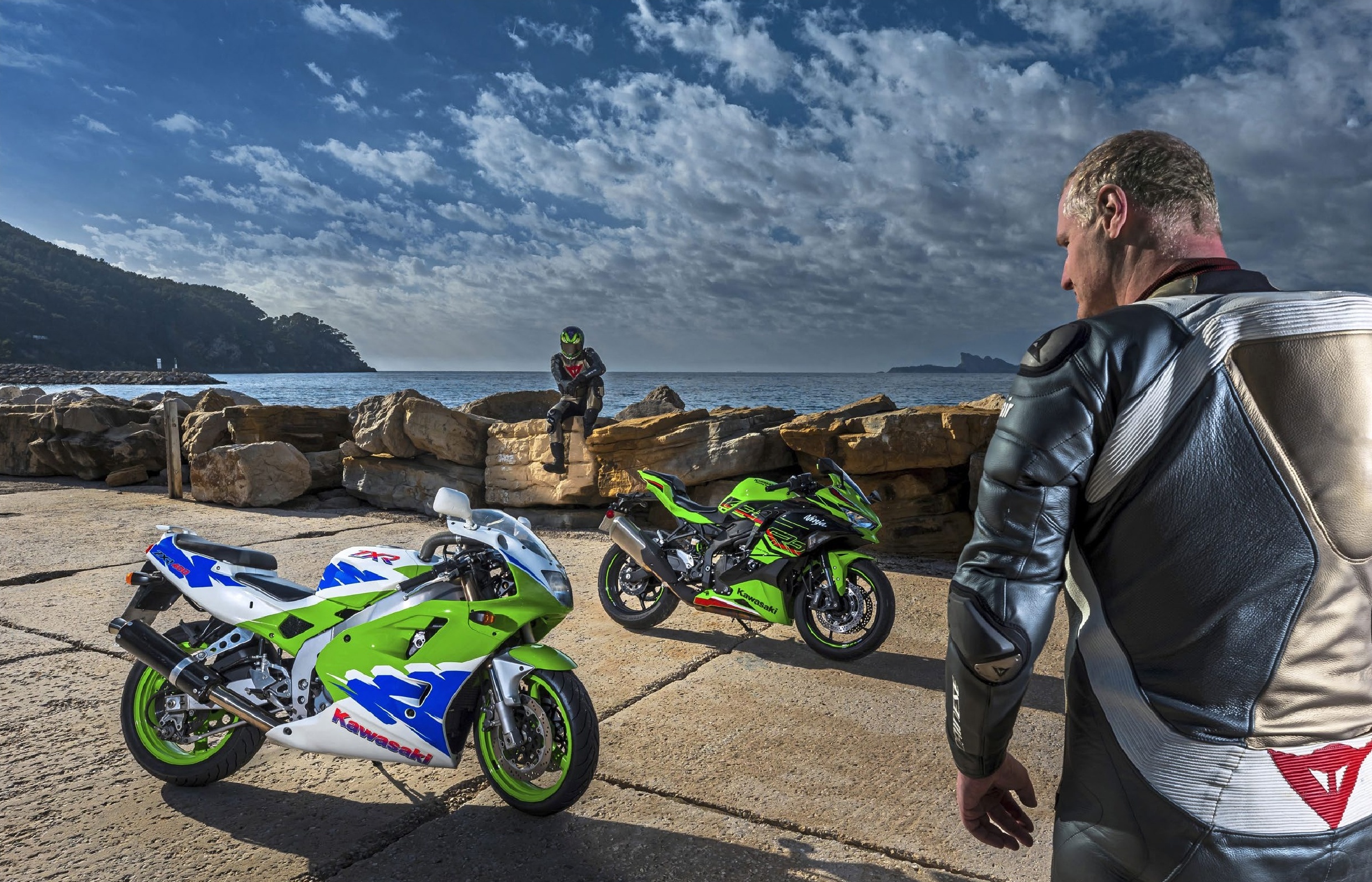 R　3点まとめ Kettenrad Kawasaki 38 - 48 Zähne (520) Kawasaki ZX6R / ER6N / ER6F