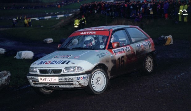 Photo Ancienne Rallye 1988 – David Llewellin / Phil Short – Audi 200 Quattro WRC