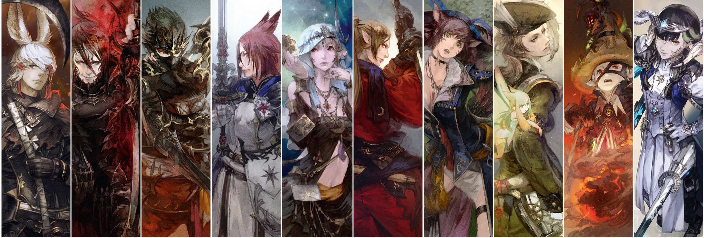 LAST PERIOD OFFICIAL CHARACTER ART WORK… The art of final fantasy xiv endwalker - 26 Nov 2021