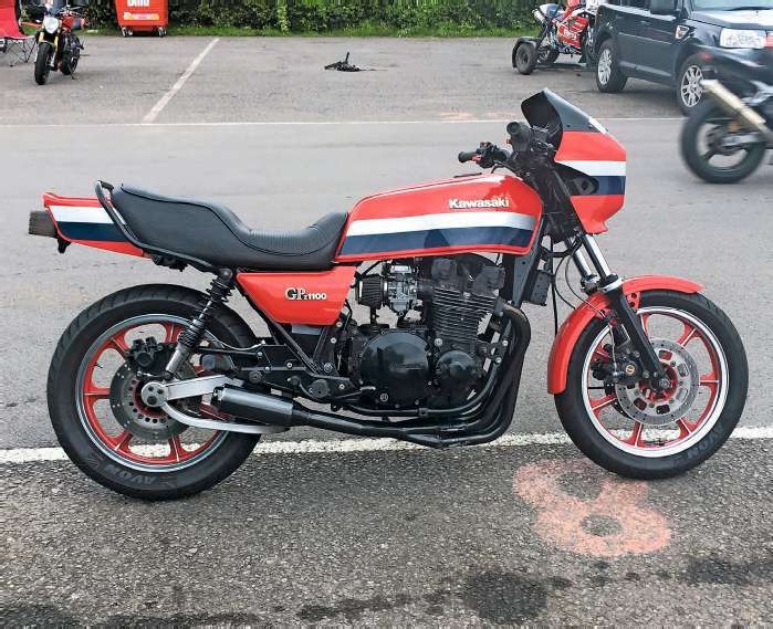 GPZ1100F Z1000R Z1000J Z1100GP スケル m2164 1982 Kawasaki GPz 1100