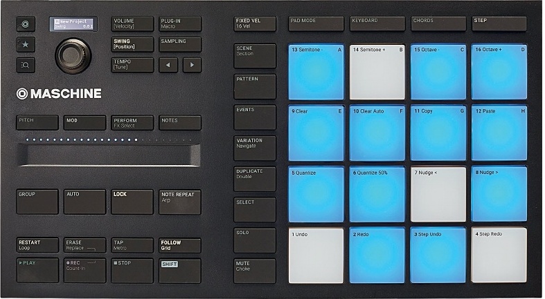 Maschine Mikro: Compact drum machine & sampler for beatmakers