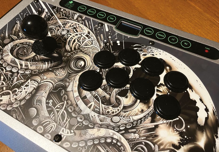 Bâton D'arcade Octopus Par TR Fight Stick - Blanc - Neuf - Multi-plateforme